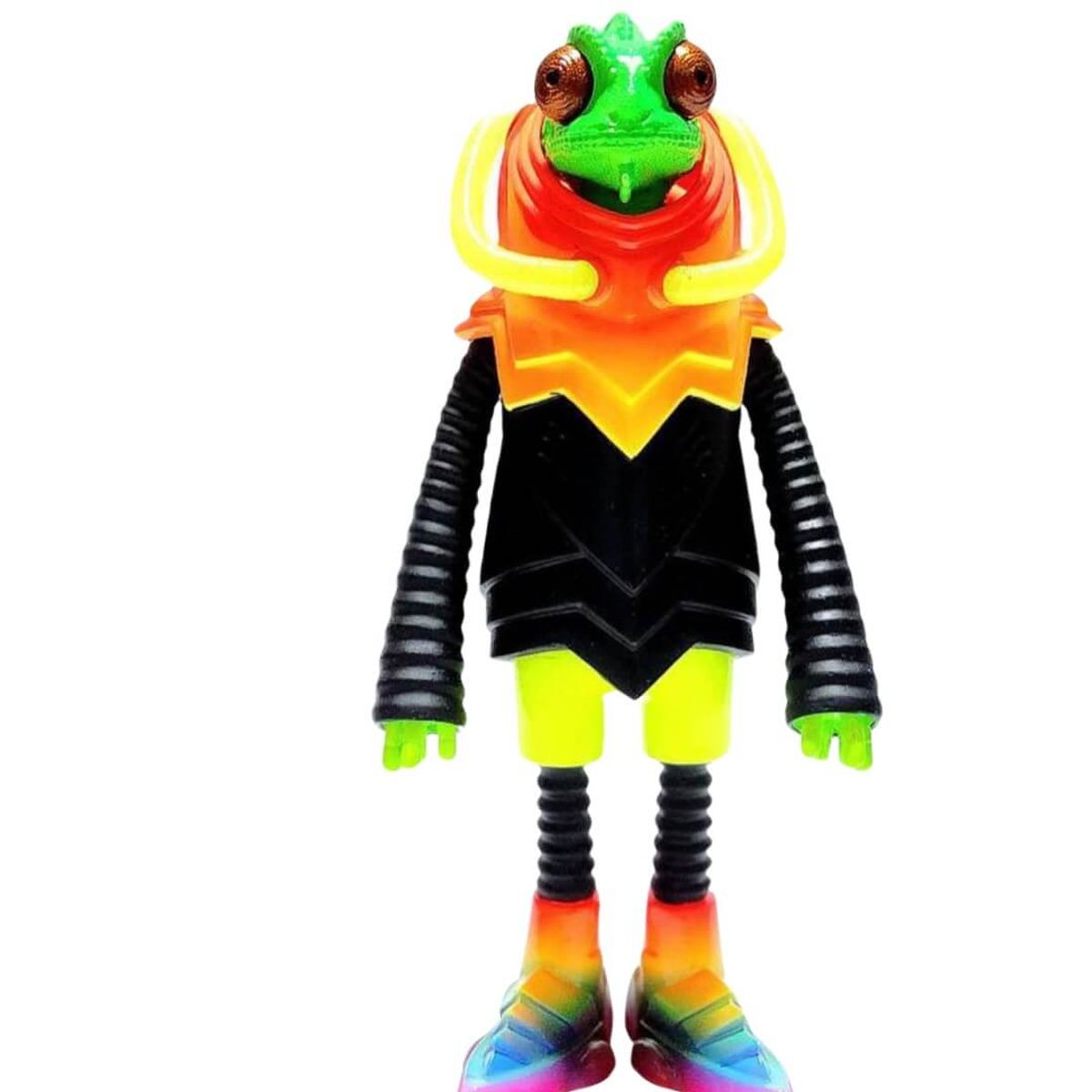 B1 Spacer Black Light Rainbow Version