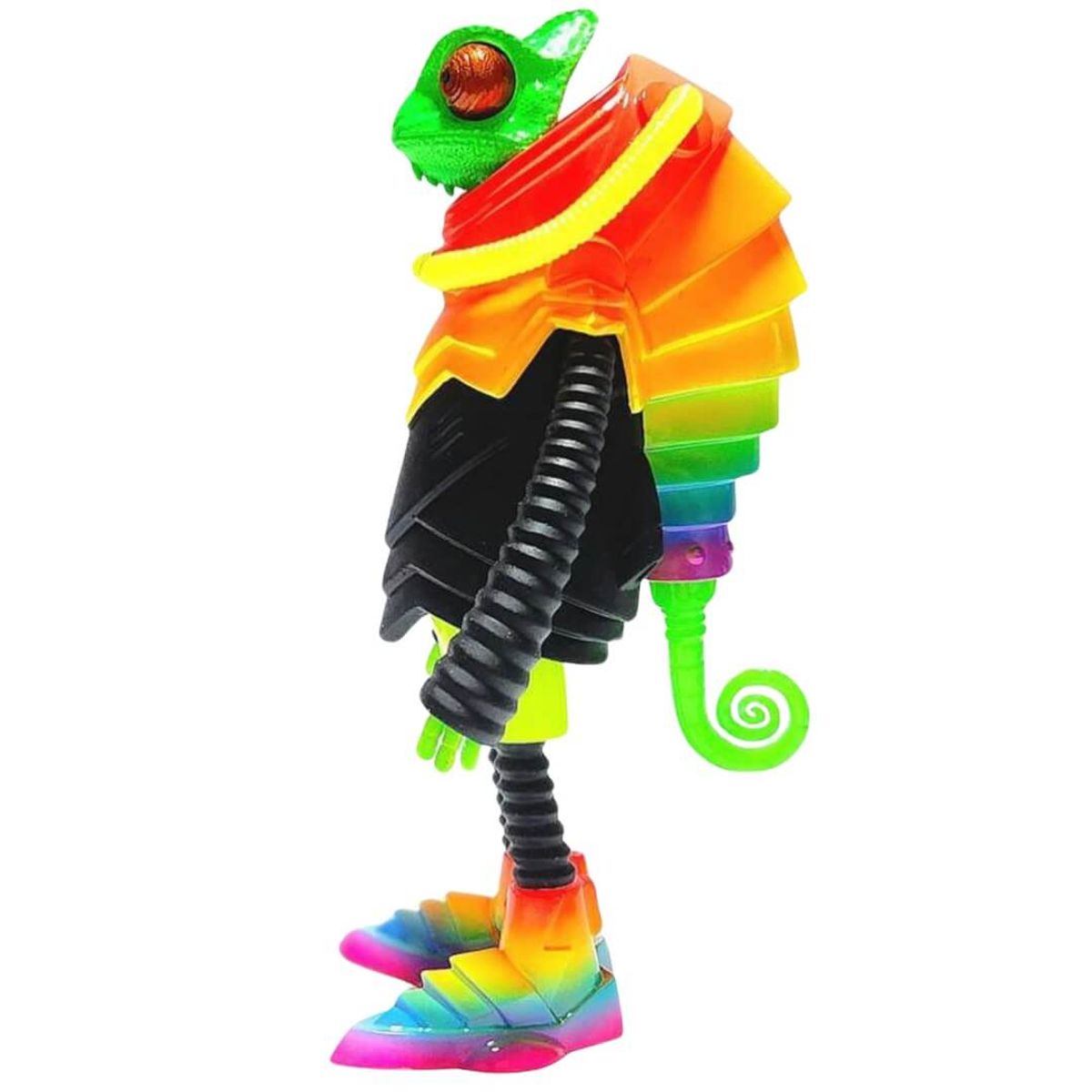 B1 Spacer Black Light Rainbow Version