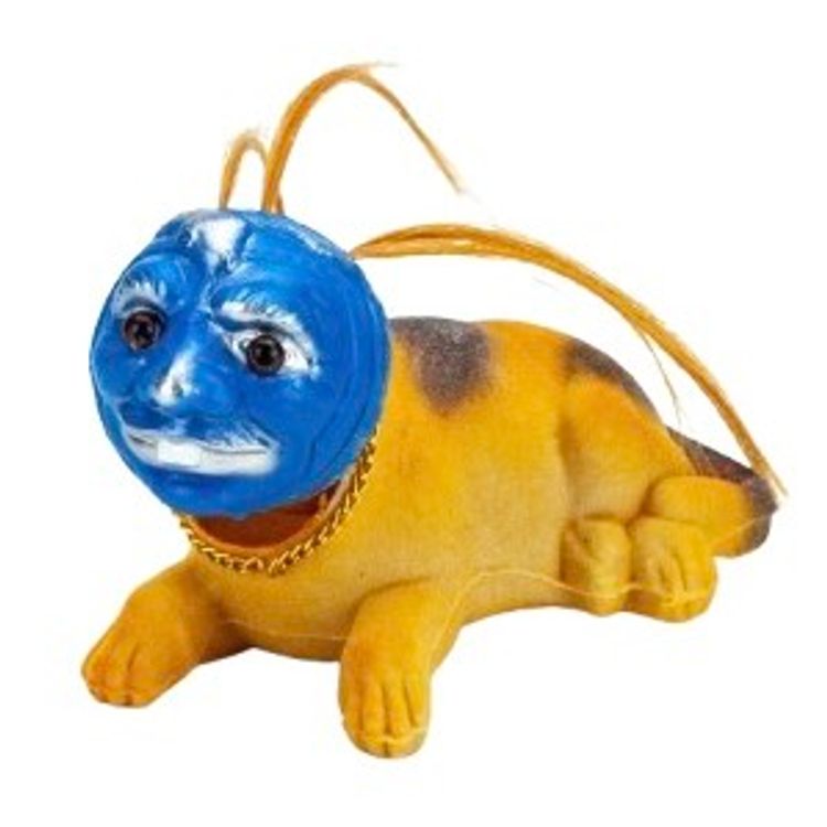 BARELY HUMAN’S BAD DOGS Jerry (Blue) by Barely Human