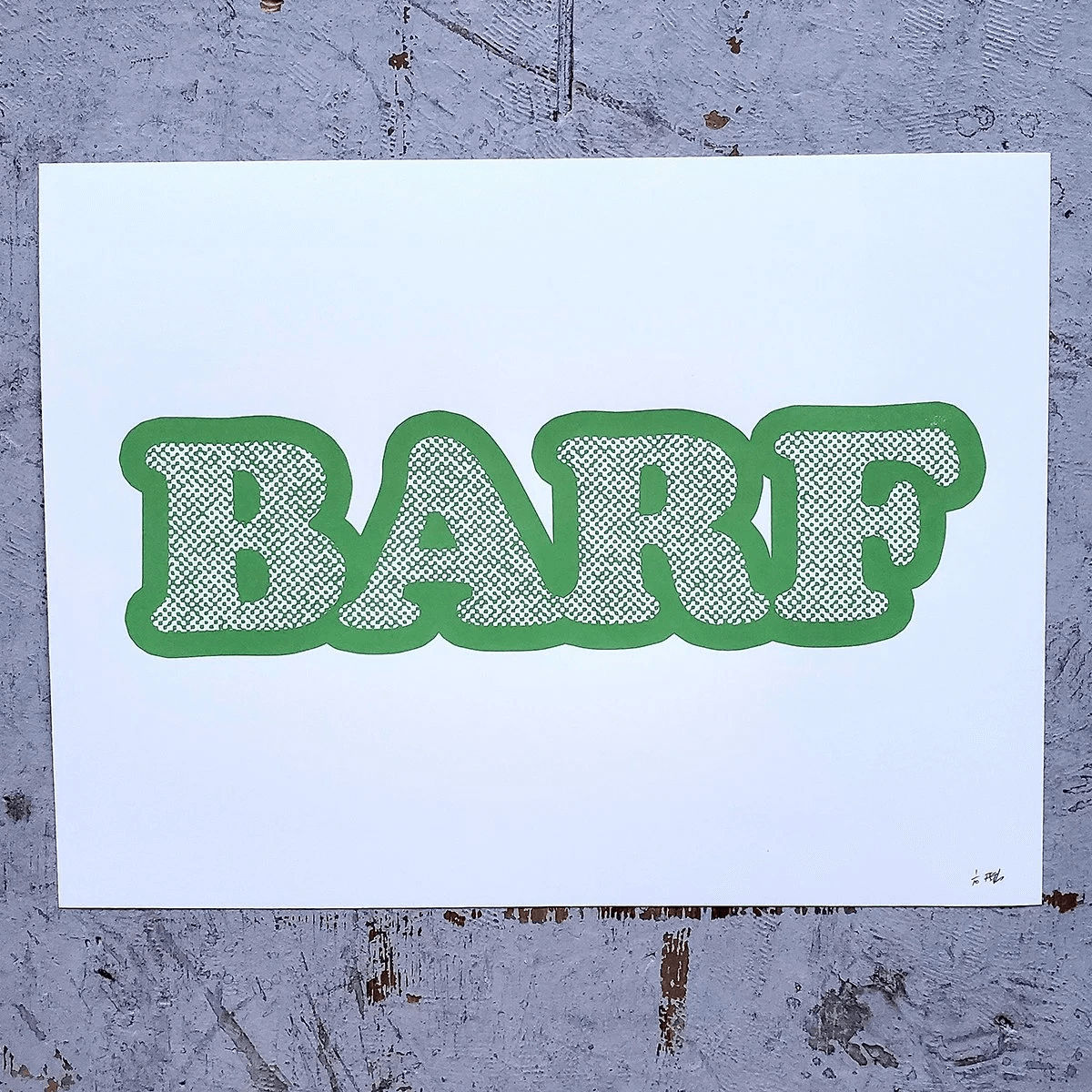 BARF (Green edition)