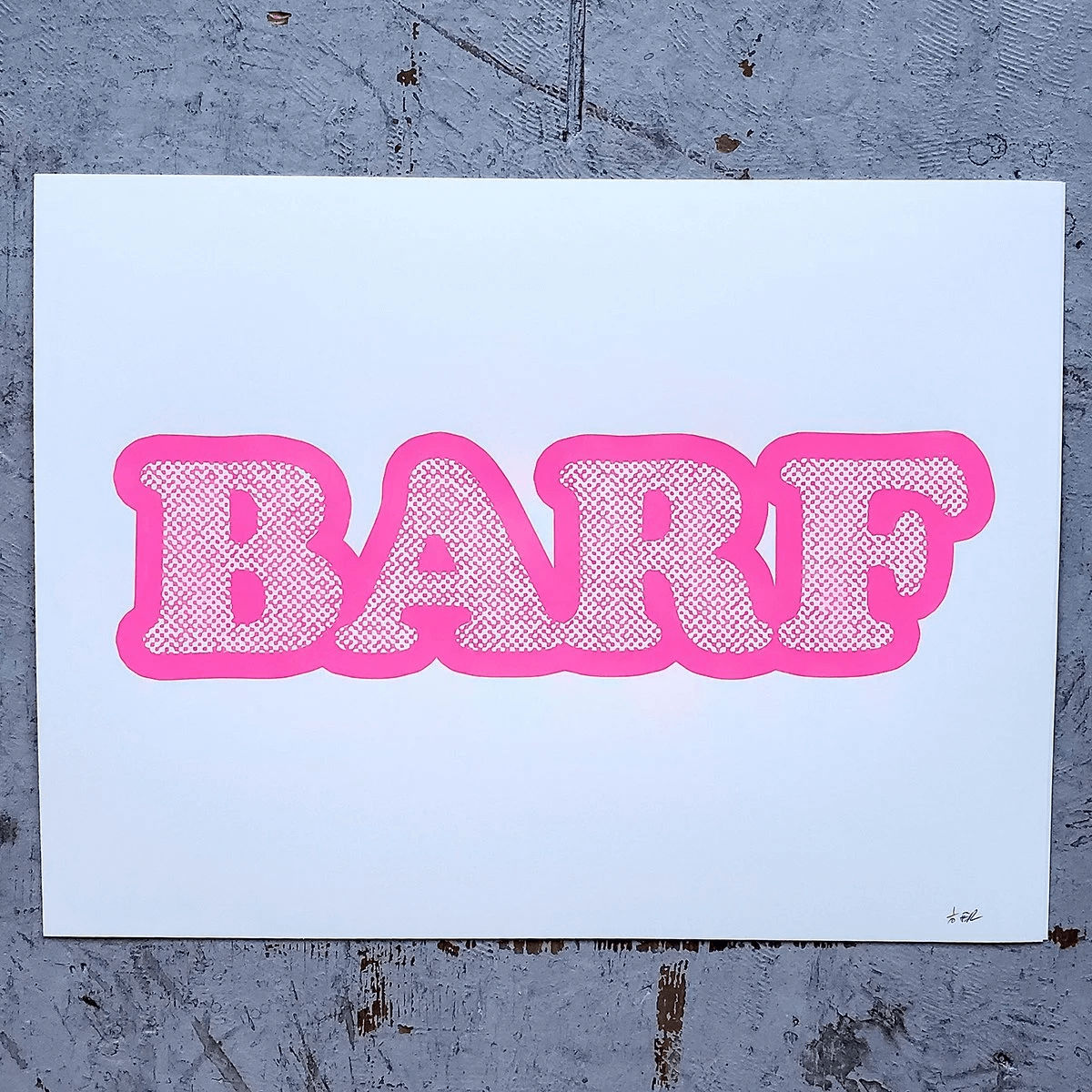 BARF (Pink edition)