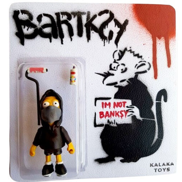 BARTKSY RAT WAVE 3. REAL STENCIL by Kalaka Toys