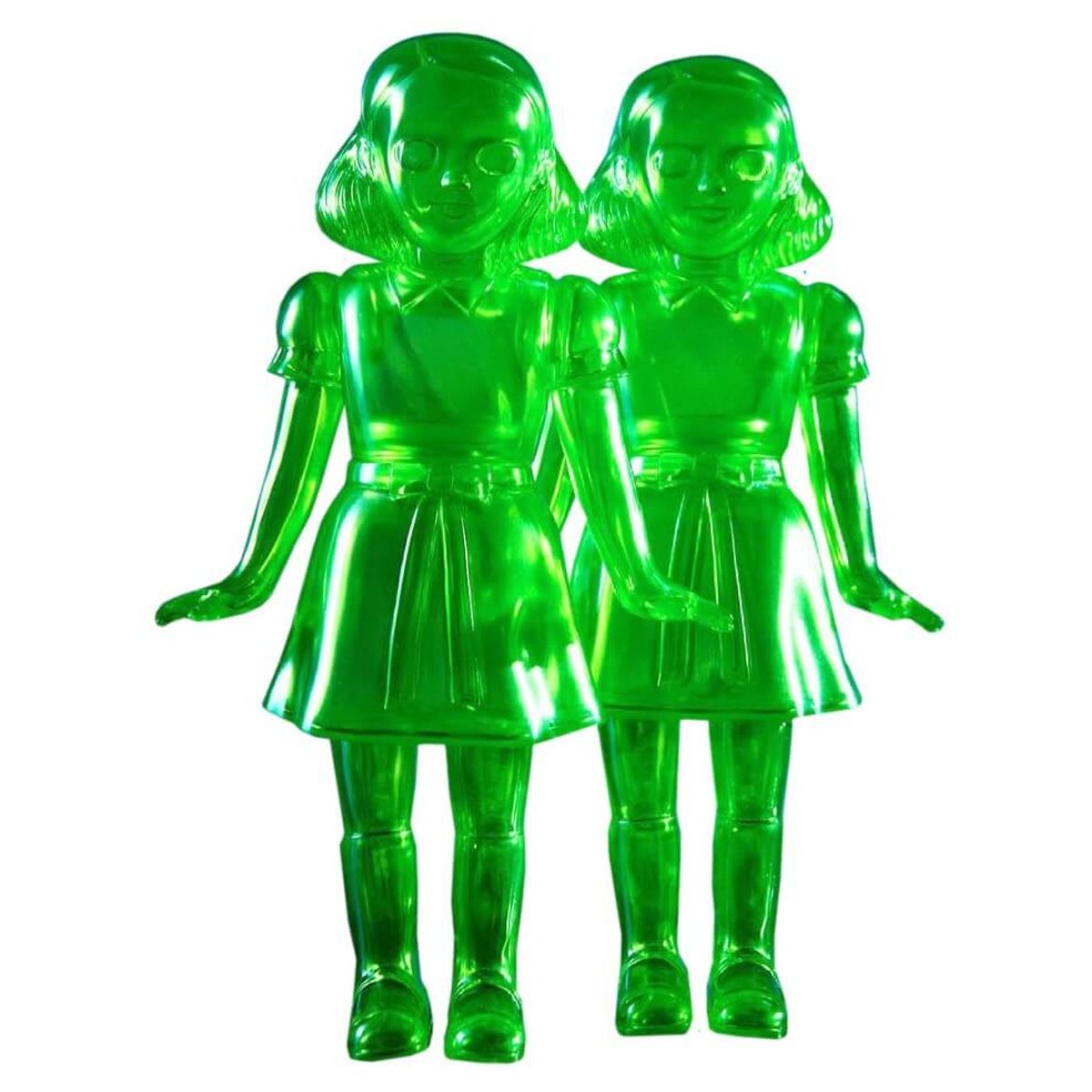 BFF Twins Clear Green