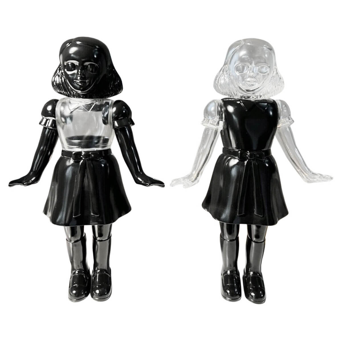 BFF Twins Mixed Parts Black & Clear