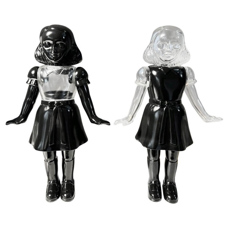 BFF Twins Mixed Parts Black & Clear by Awesome Toy