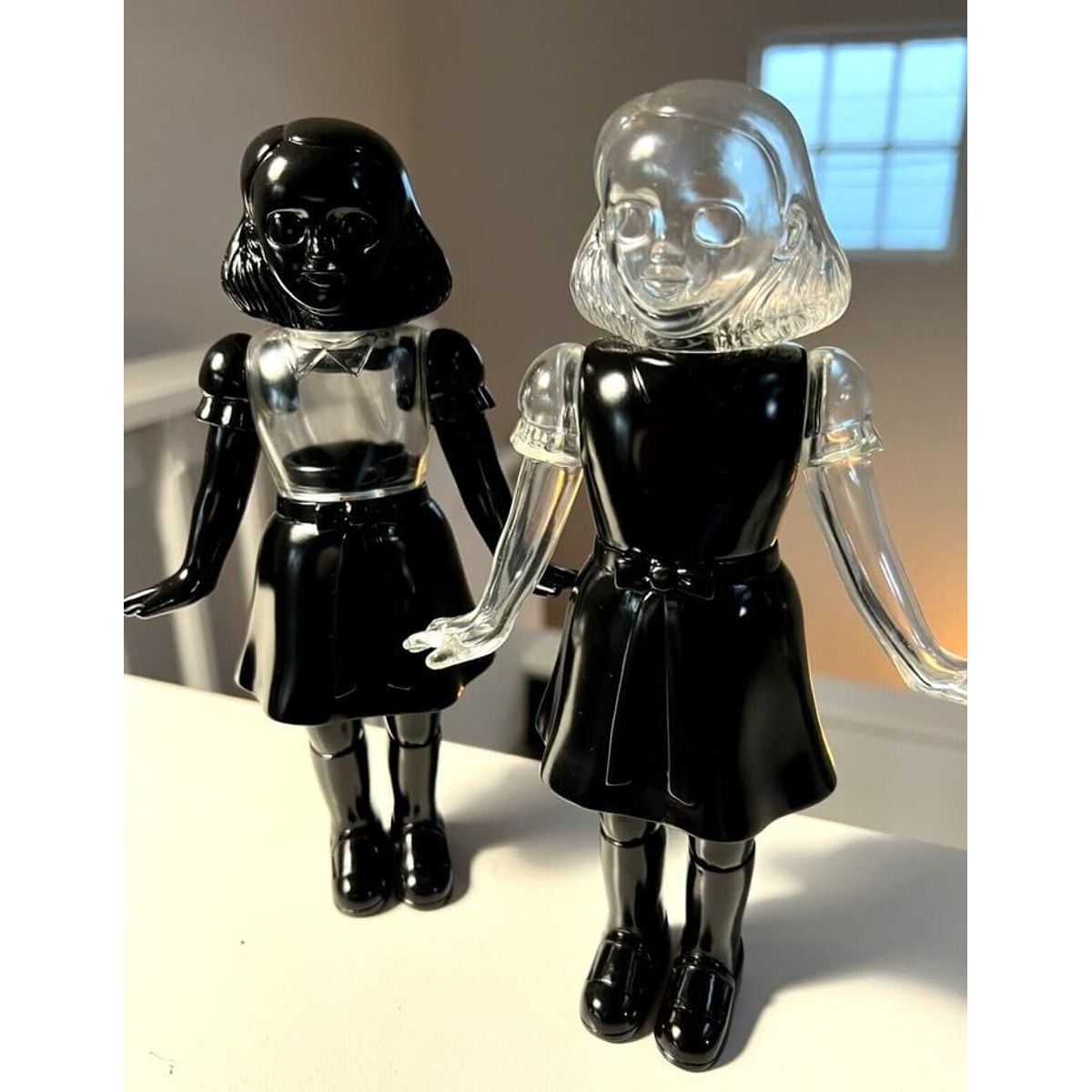 BFF Twins Mixed Parts Black & Clear