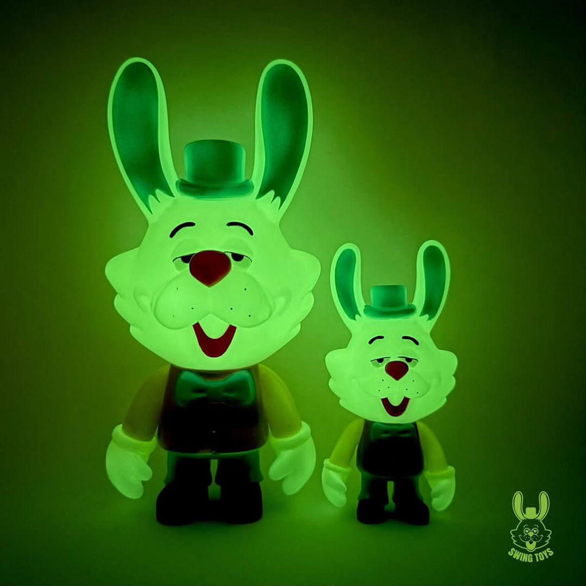 BIG Swing Bunny Pop Color GID