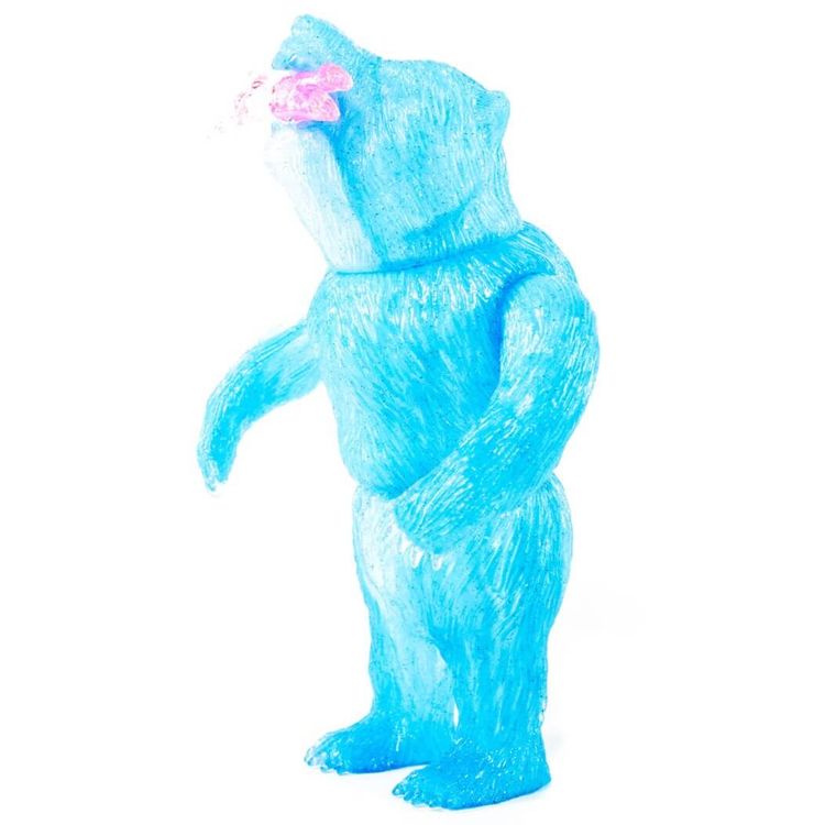 BLUE + GID DOUBLE POUR GLITTER MARBLED KESAGAKE by Rampage Toys (Jon Malmstedt)
