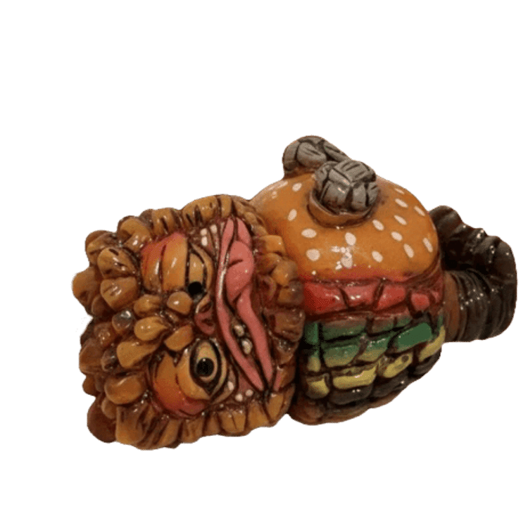 BURGER A-MON by Permafrost Sofubi