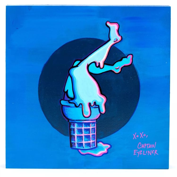 B – Demented Ice Cream In Blue (gams)  by Captain Eyeliner