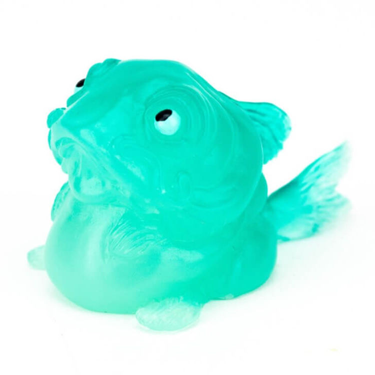 B – Teal Fatty Catfishes by Ebb N Flow Design