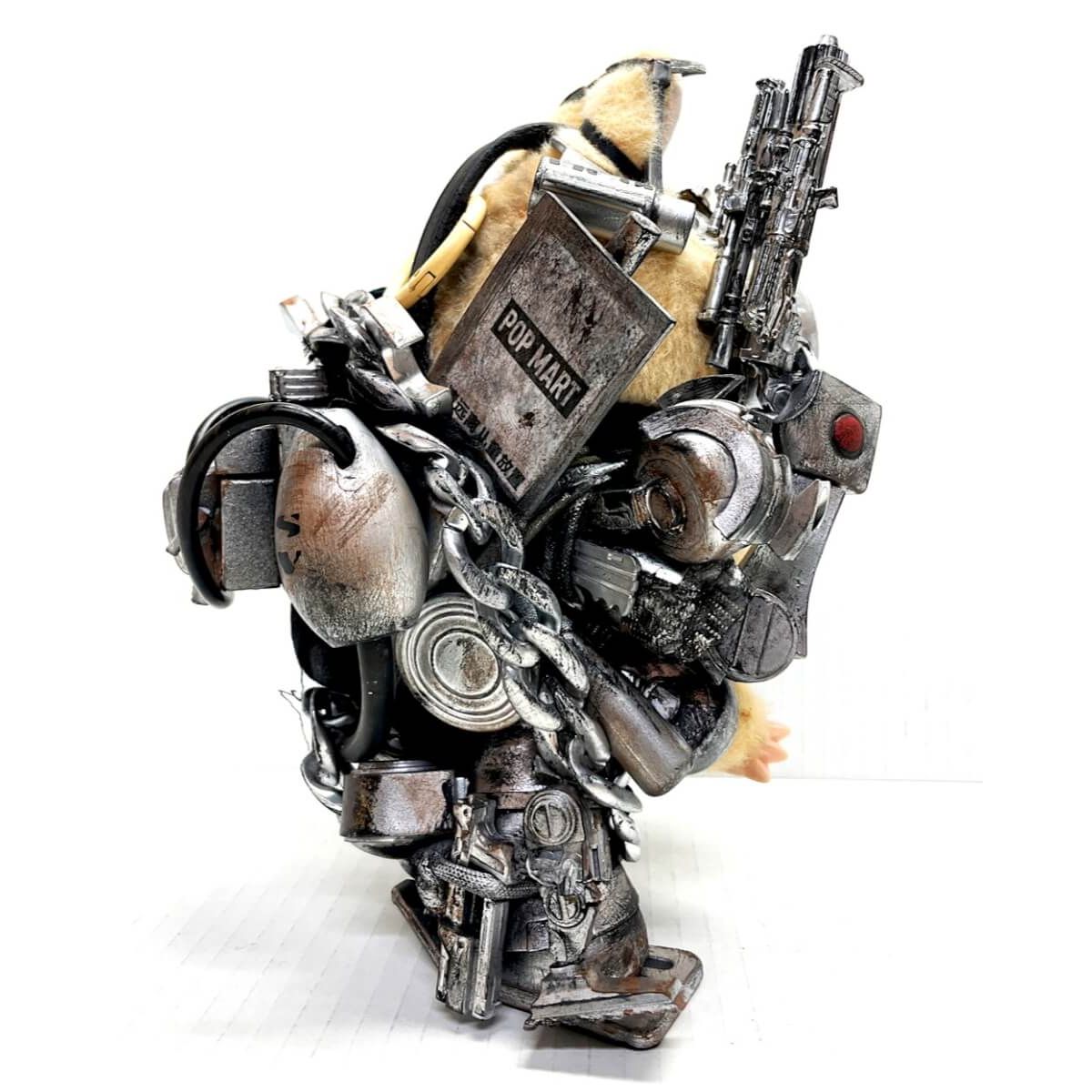 Baba Chrome Mecha Labubu