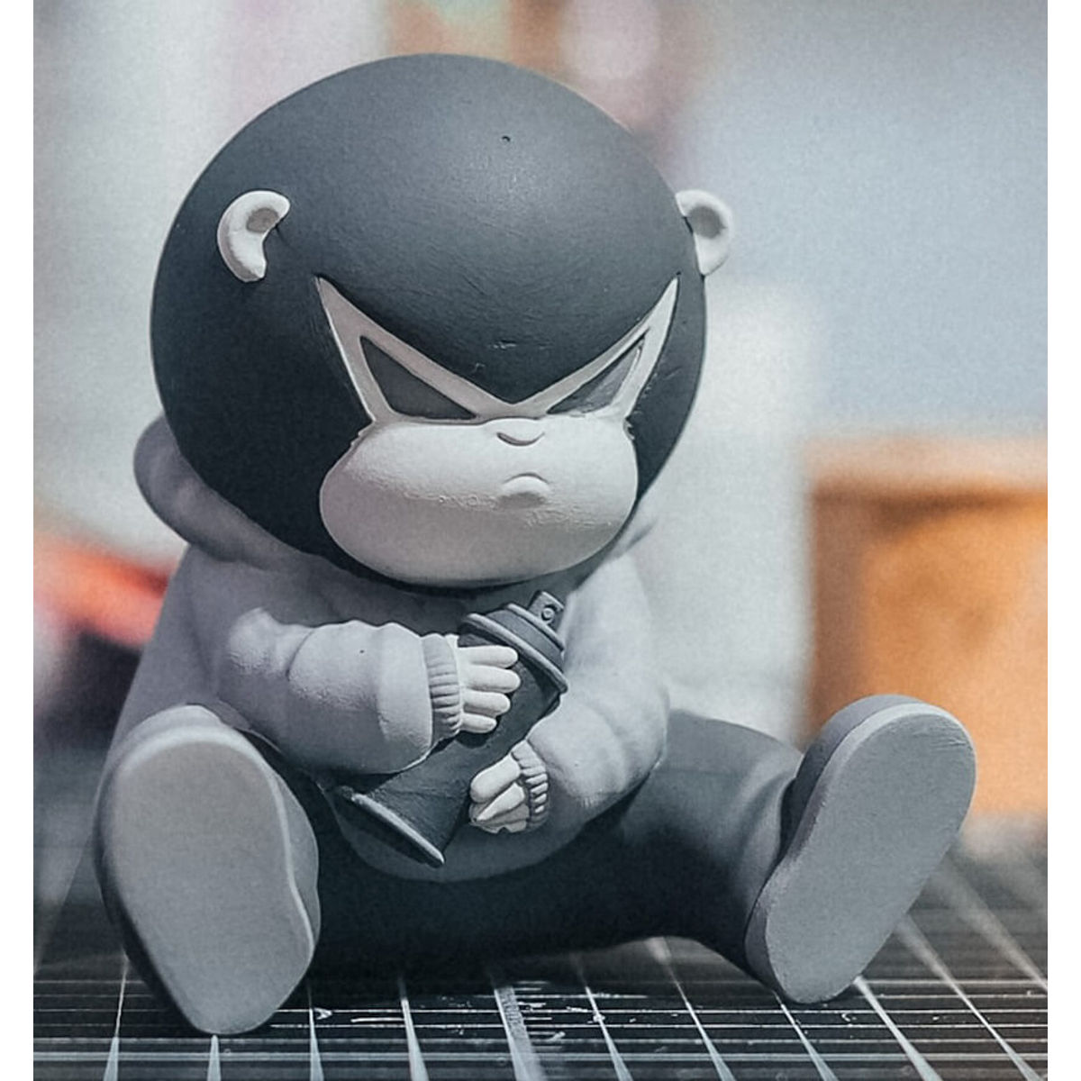 Baby Gorio Grey Monochrome