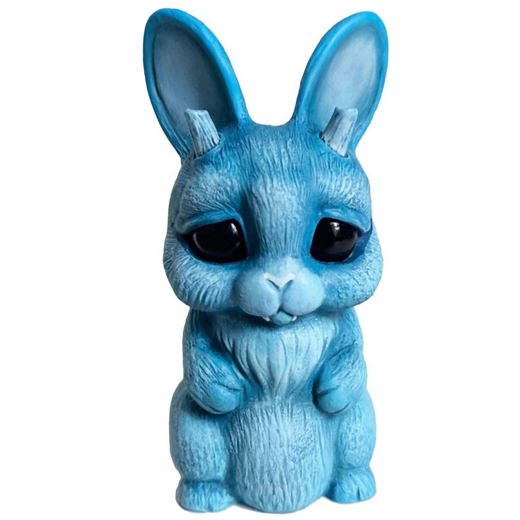 Baby Jackalope, Light Blue by Persnickety Dirigible