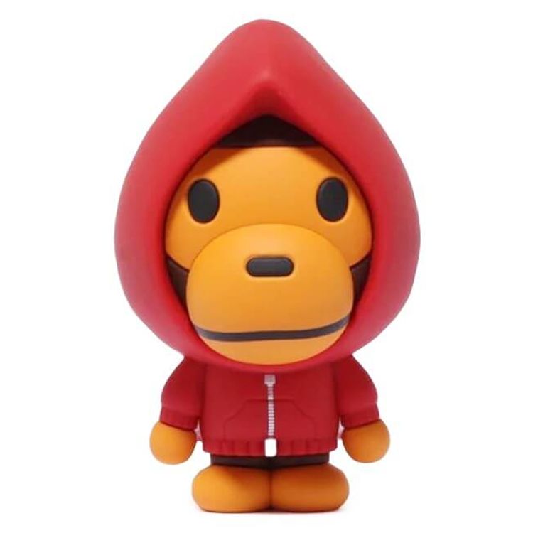 Baby Milo Red Hoodie Mini Capsule (Chase) by BAPE (A Bathing Ape)