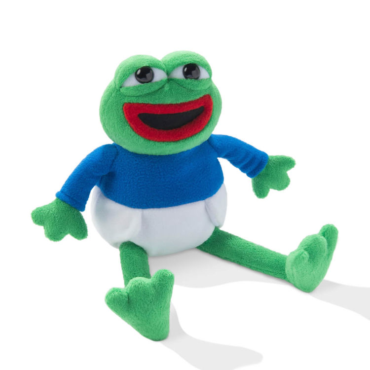 Baby Pepe The Frog Plush by Matt Furie