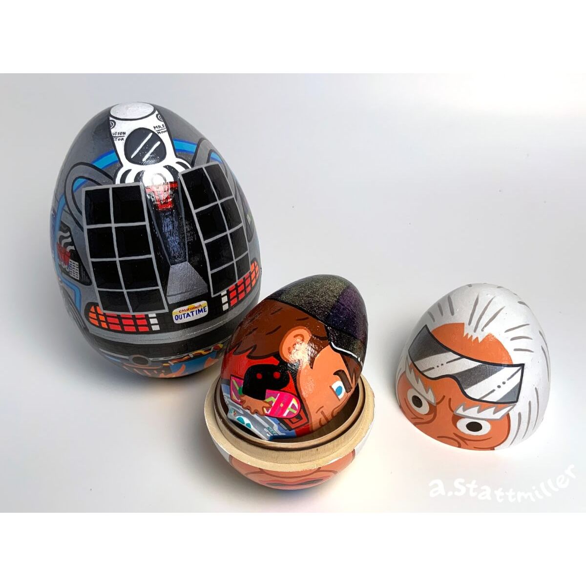 Back to the Future Nesting Eggs