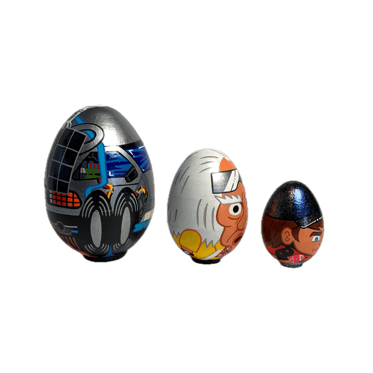 Back to the Future Nesting Eggs