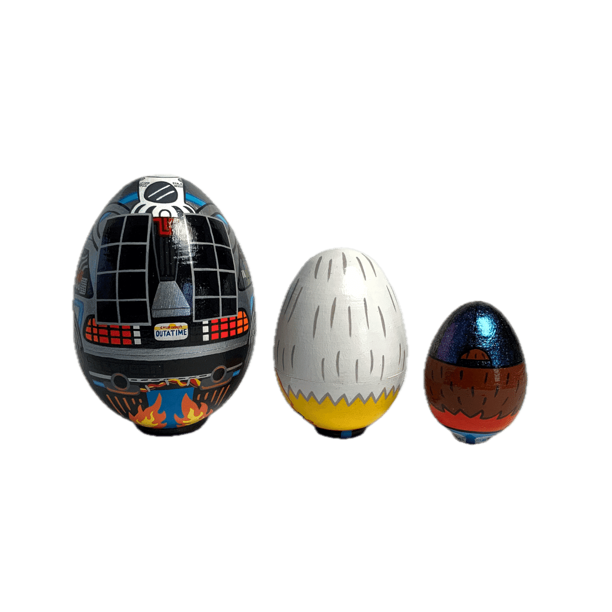 Back to the Future Nesting Eggs