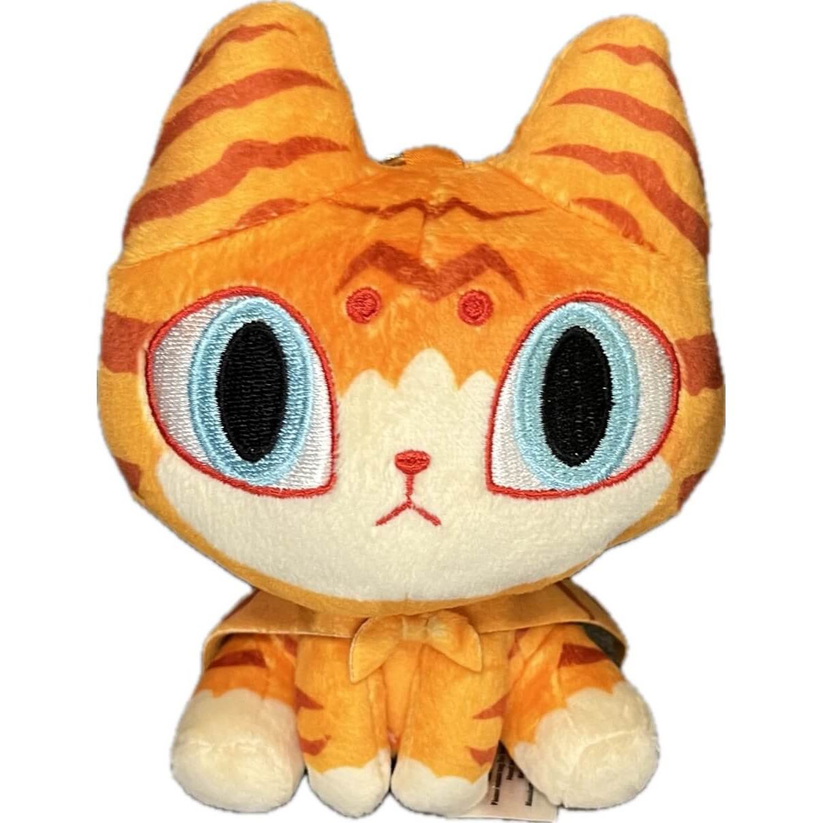 Bad Meaw Catty Fluffy Orange Tabby (Face 1)