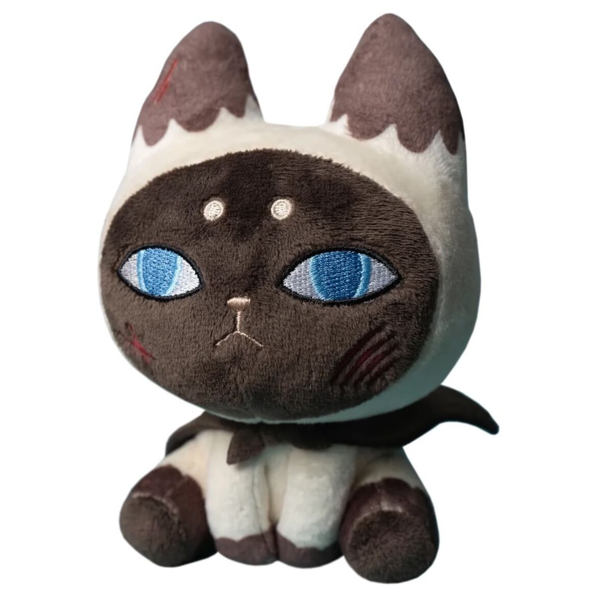 Bad Meaw Catty Fluffy Siamese (Face 2)