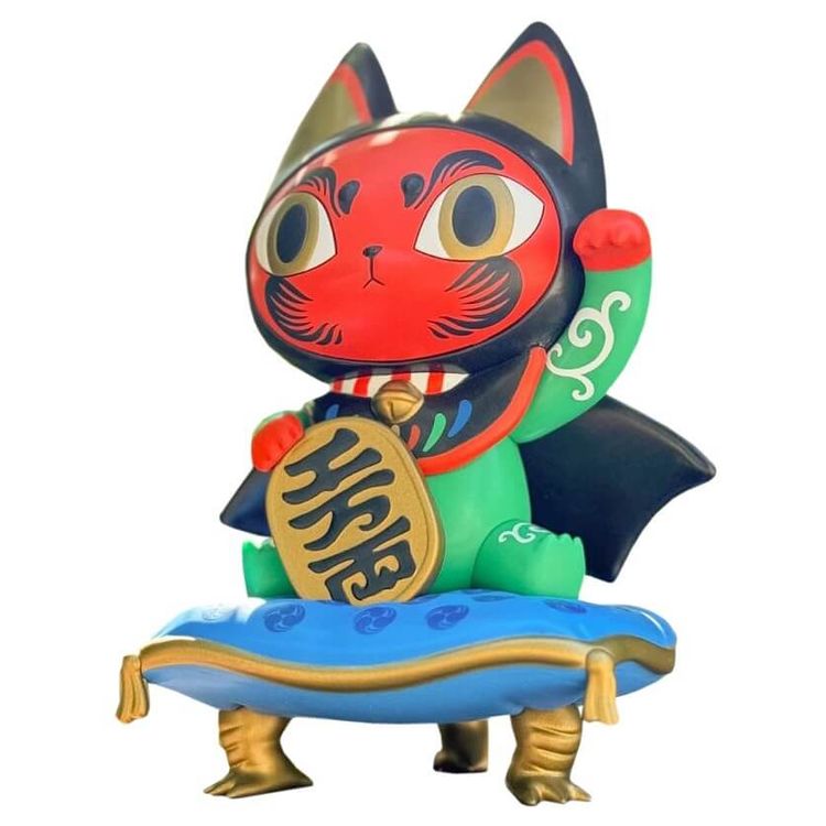 Bad Meaw Maneki Neko Red by Blackhood (Mueanfun Sapanake)
