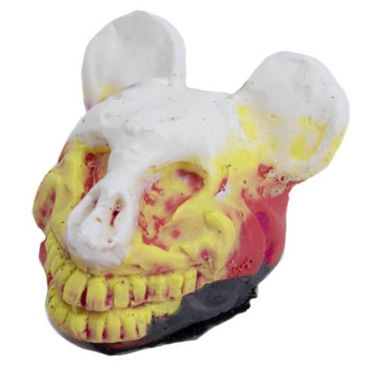 Bad Mouse Skull 2 by Panda Propaganda Toys