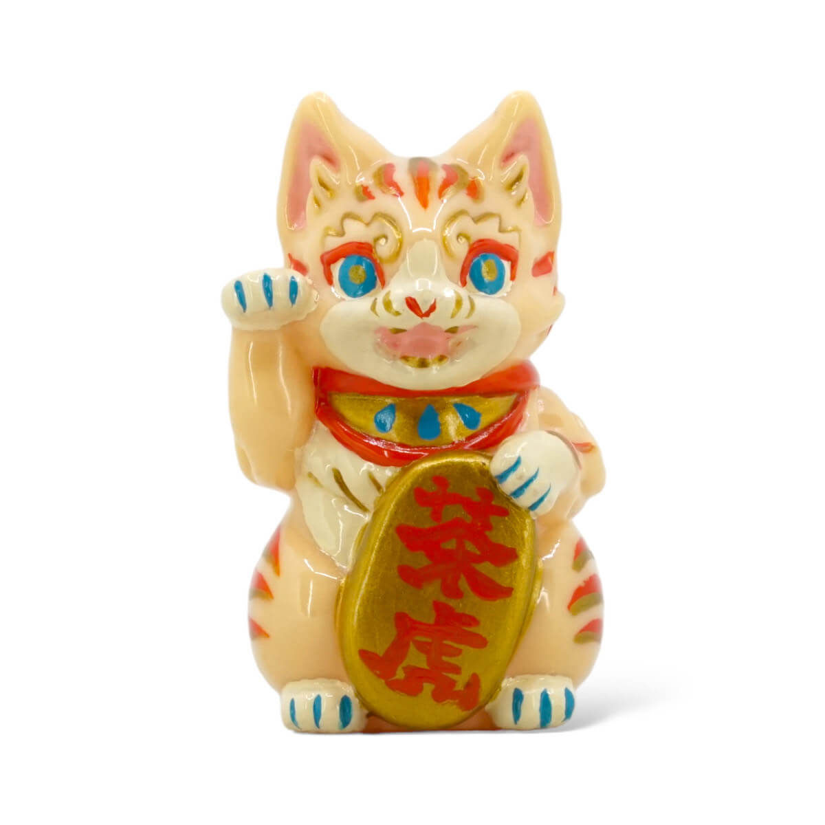 Bake Lucky Cat Red Mackerel Tabby