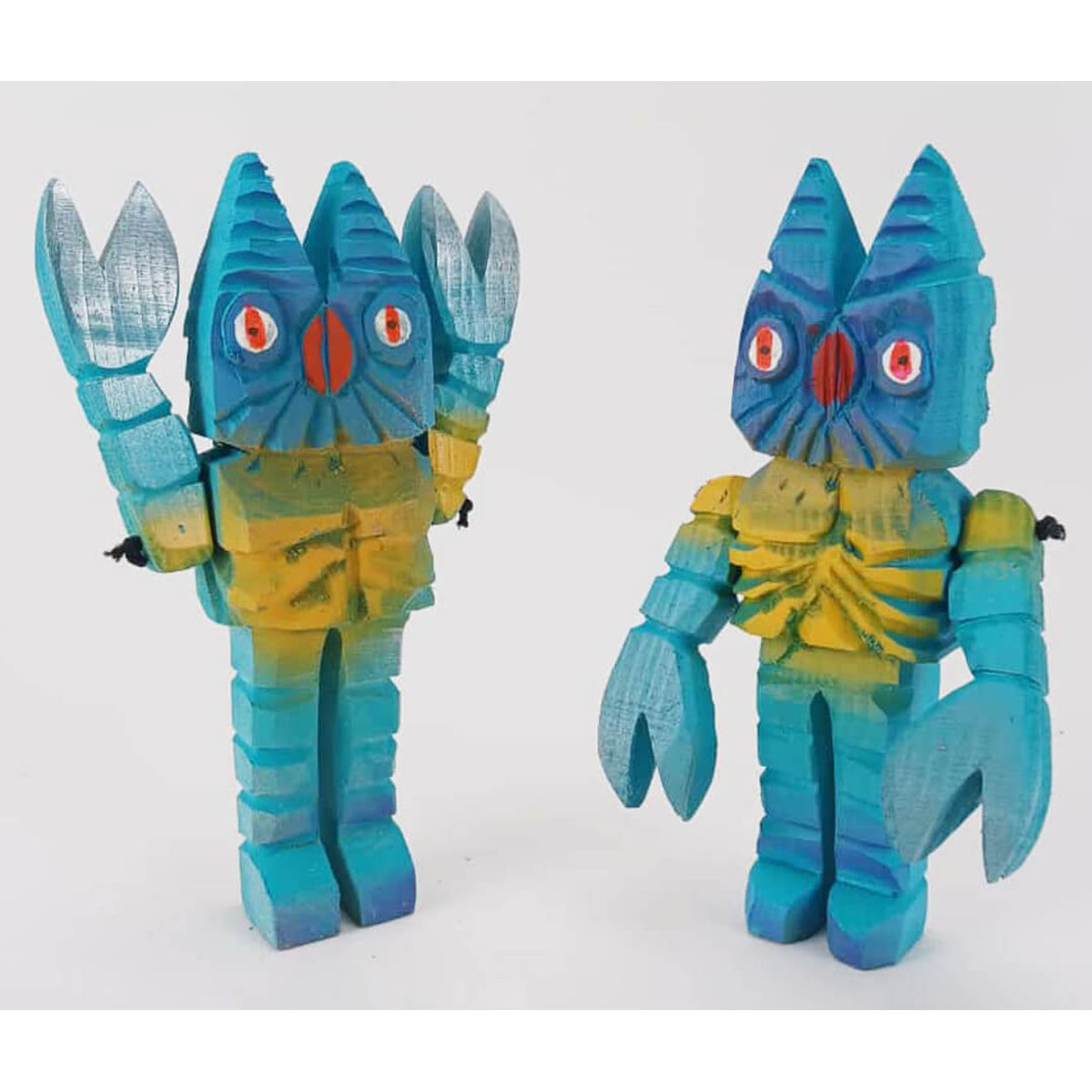 Baltan-inspired Wooden Creature