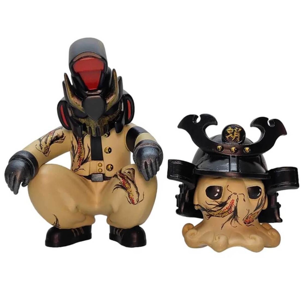 BanchoTeq and Tako Jimbo : Koi Sumi-e