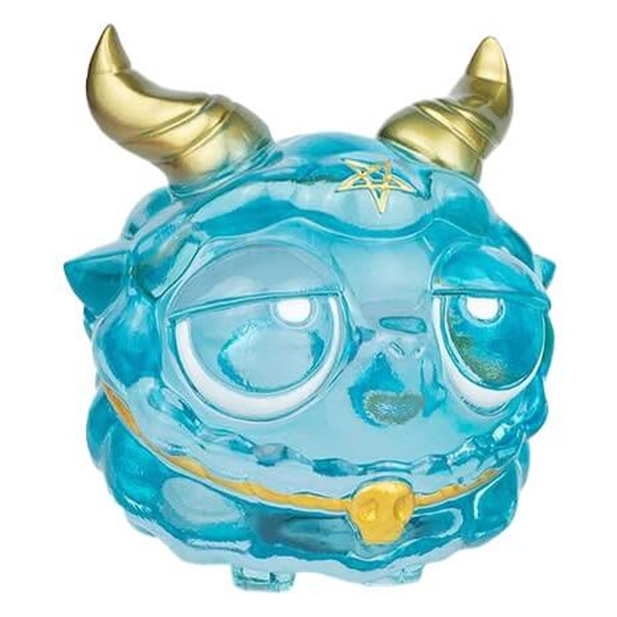 Baphomet Clear Blue Gold