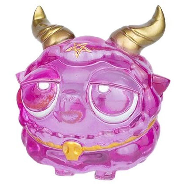 Baphomet Clear Pink Gold by Zintears