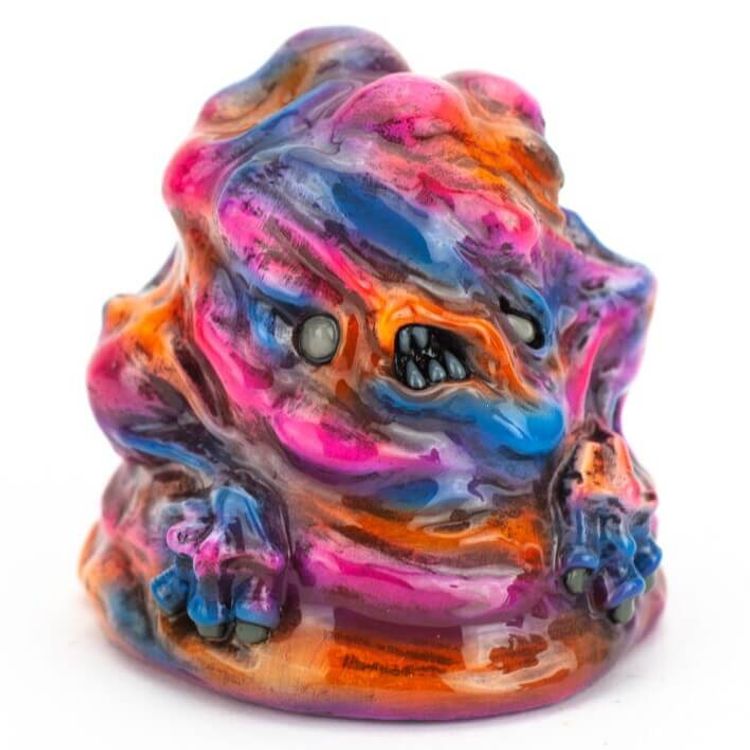 Basket Blob (Orange Pink) by Jay222