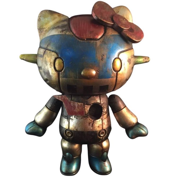 Battle Damaged Hello Kitty Mazinger Z by Little Good Thing