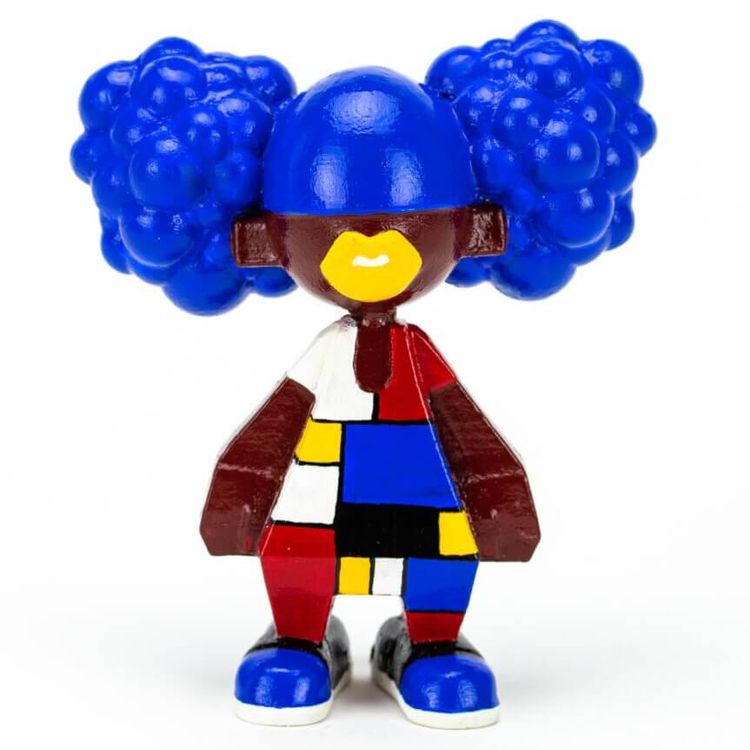 BeBe ColorBloc Blue by Arielle Wilkins