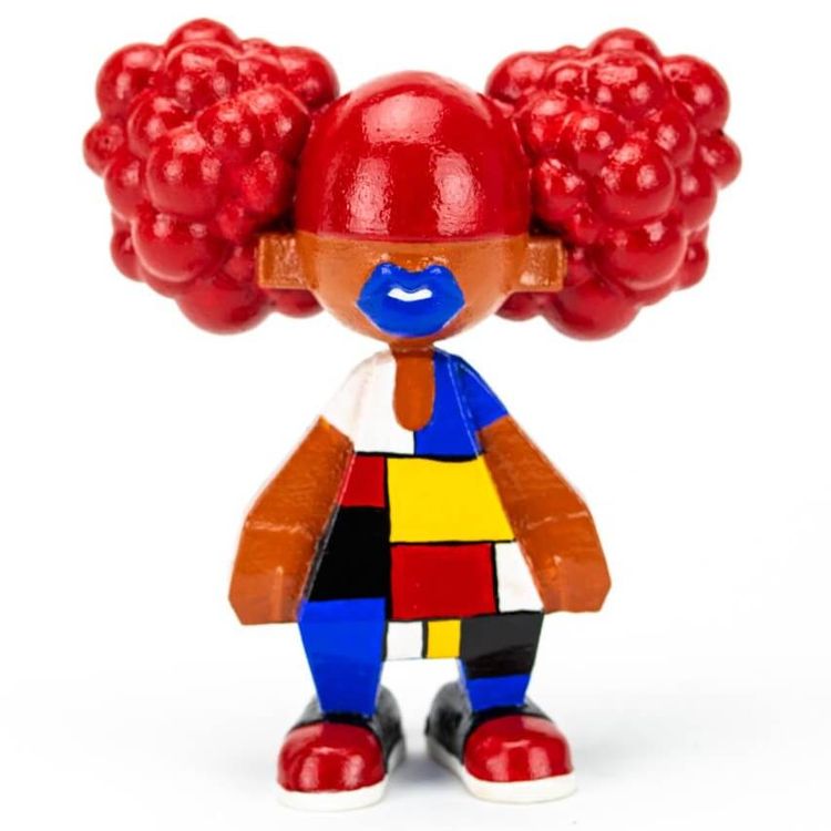 BeBe ColorBloc Red by Arielle Wilkins