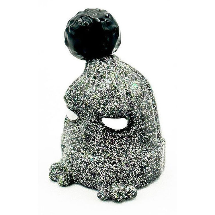 Beanie Bird Black Speckles by Revise_D