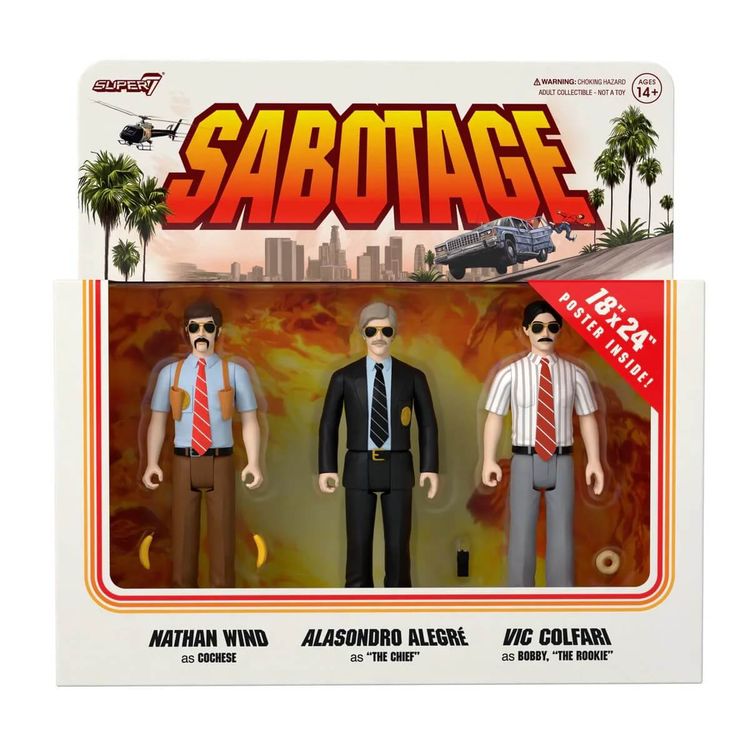 Beastie Boys Wave 3 (Sabotage 3PK) by Super7