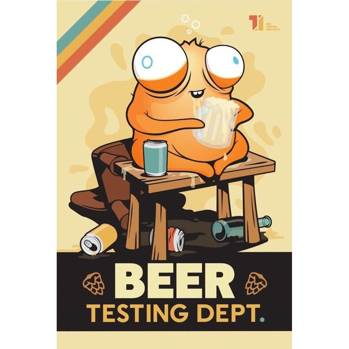 Beer Testing Dept. Light Lager