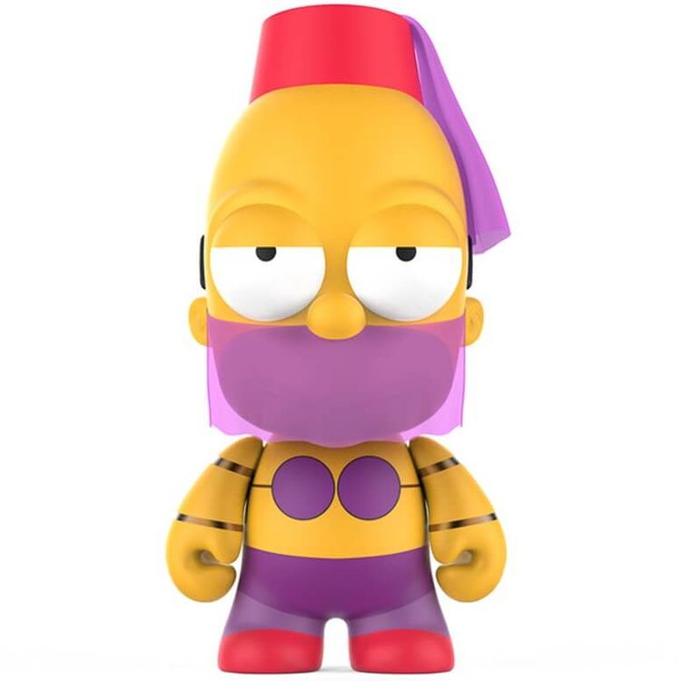 Belly Dancer Homer by Matt Groening
