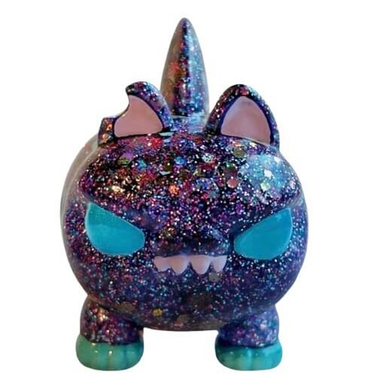 Berry Sparkle Pixel Cat Shark