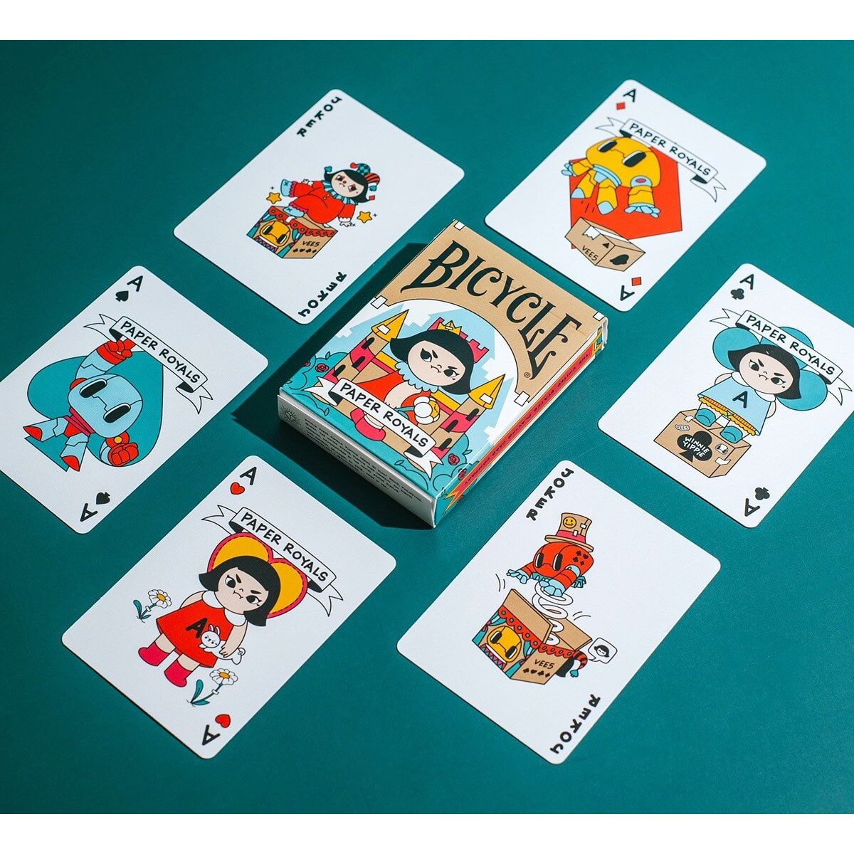 Bicycle Paper Royals Vee5