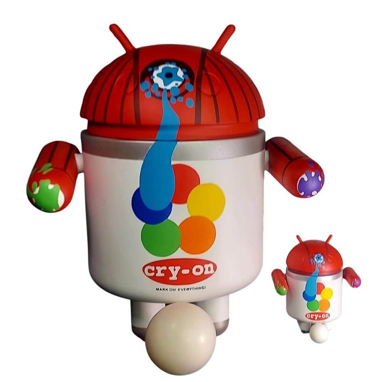 10" Big Android Cry-On by I Am JC