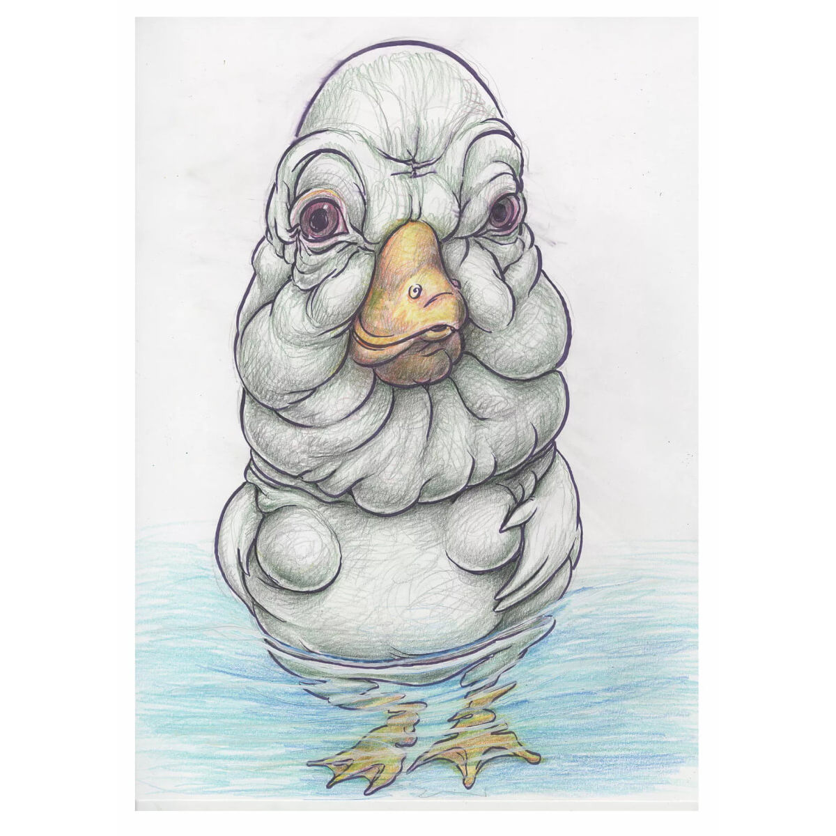 Big Duck (Drawing)