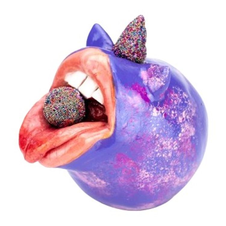 Big Mouth Unipig (Sparkle Gumball) by Bibs Lovelypam
