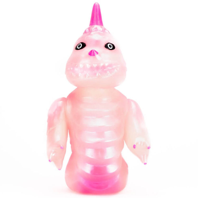 Big Wormrah Dark Pink by Grumble Toy (Ainsley Sturko)