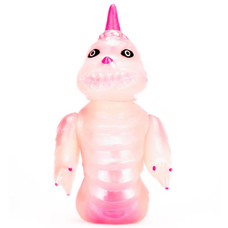 Big Wormrah Medium Pink by Grumble Toy (Ainsley Sturko)
