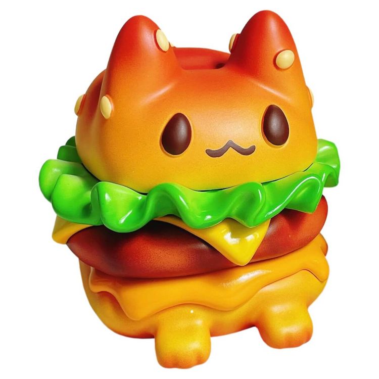 Bigger Burger Cat by Rato Kim