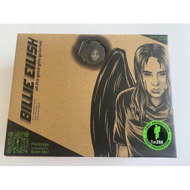 Billie Eilish - All the Good Girls Go to Hell (First Production) by Playmate Toys