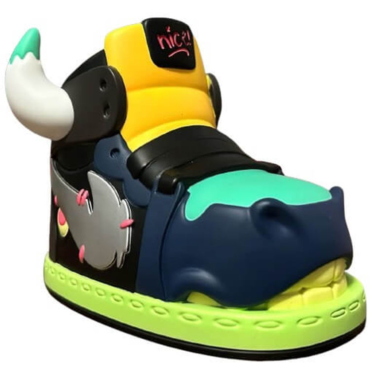 Biohazard Nice! Shoes by Patrick Goodwin
